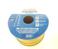 Изображение уплотнитель резиновый ударник d профиль 21*15мм*50м (черный) /2шт 