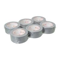 Изображение армированный скотч 50*40м 150мкм,серый 6/36