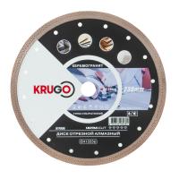Изображение диск алмазный krugo турбо tf 230*1,8*22,23*10мм по керамике для ушм -zzz-