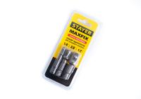 Изображение набор адаптеров для торц.головок stayer master "maxfix"  ст40сr 3пр.е1/4-1/4, е1/4-3/8,е1/4-1/2 50мм