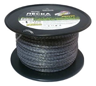 Изображение леска на триммер чеглок бухта д 2,4*223 (витая с жилой) 1/8 q01-224