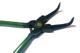 Изображение съемник внутренних стопорных колец загнутый 160мм без холдера (сжатие) 421161 6/60