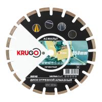 Изображение диск алмазный krugo по асфальту, лазерная сварка 350*25,4*40*3,2*12мм -zzz-