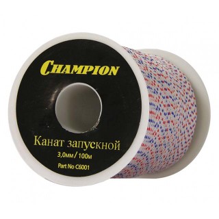 Изображение канат для стартера 4,5 мм (100 м) champion