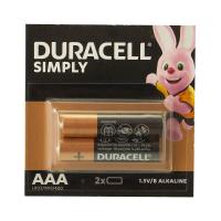 Изображение батарейка duracell lr03-2bl basic aaа (мизинчик.) 2/240 шт кит