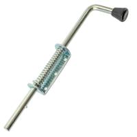 Изображение задвижка дверная с пружиной 3д-13 (350мм) цинк (металлист,г. кунгур) /10