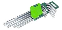 Изображение набор ключей дт torx 9 шт.с отв.(т10,т15,т20,т25,т27,т30,т40,т50) дт 10/40 563591 