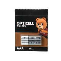 Изображение батарейка opticell (duracell) lr03-20bl simply aaa 2*10шт отр.наб (мизинчик.) 2/240 шт.