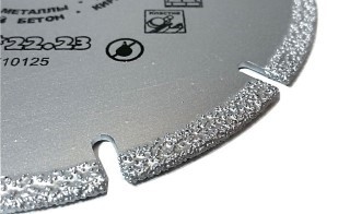 Изображение диск алмазный trio-diamond отрезной hilberg super master 125*22,23 510125