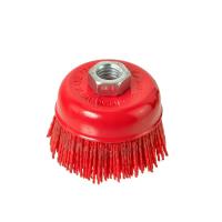 Изображение щетка для ушм чеглок нейлон  чашка  75 мм  (80)