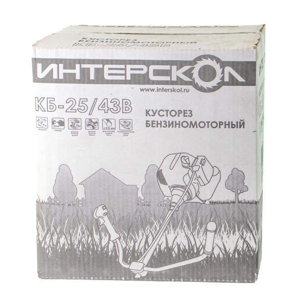 Изображение бензотриммер интерскол 043