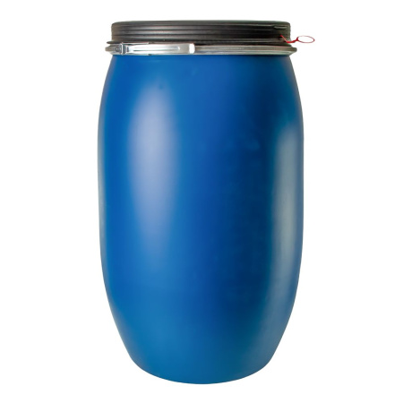 Изображение бочка пластик 127 л с обручем б/у