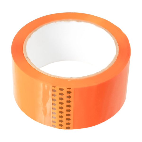Изображение скотч 48мм*66м*40мкм оранжевый  6/36