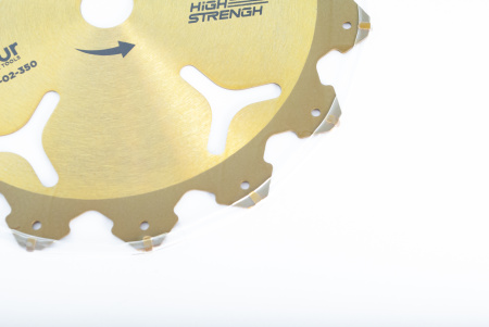 Изображение нож на триммер 255х15х25,4 победит matur (gold) двусторонний 