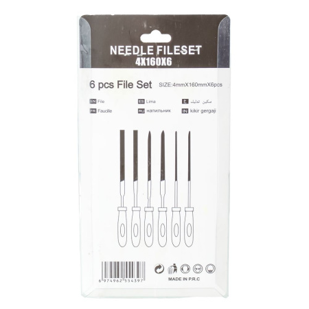 Изображение набор напильников "мастер" 6 пр 160мм