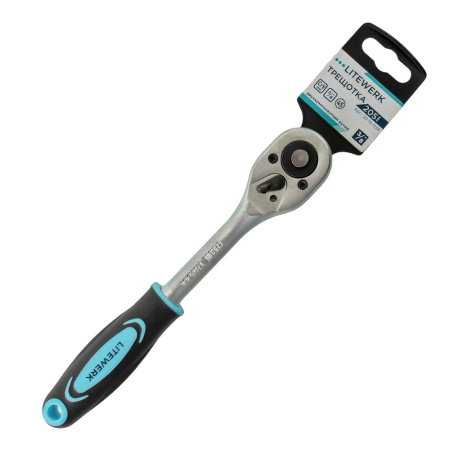 Изображение трещотка litewerk 3/8", 200мм, 45 зуб (90шт) 22-10-038