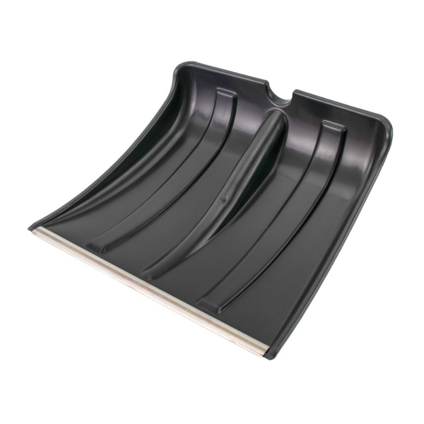 Изображение ковш для снег. лопаты 380*360 пласт. с оц.планкой снеговик d=32