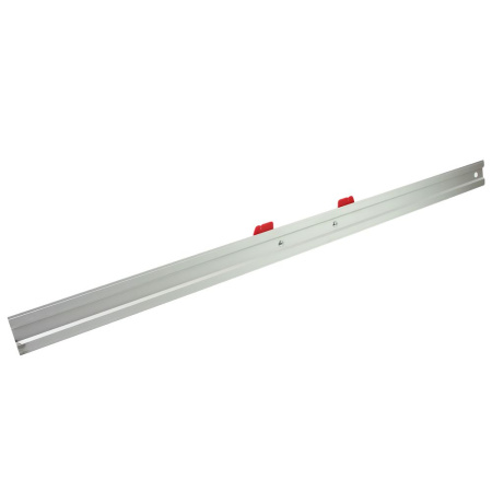 Изображение линейка разметочная (железная) 1 м vertextools (вертекс)profi, ручка-abs, скользящие блоки с колбами
