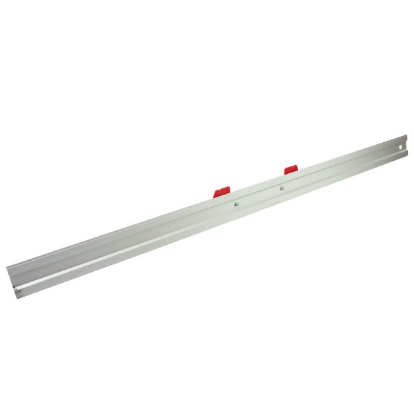 Изображение линейка разметочная (железная) 1 м vertextools (вертекс)profi, ручка-abs, скользящие блоки с колбами