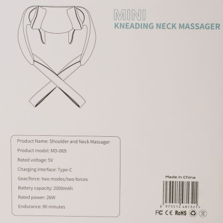 Изображение массажер для плеч и шеи premium