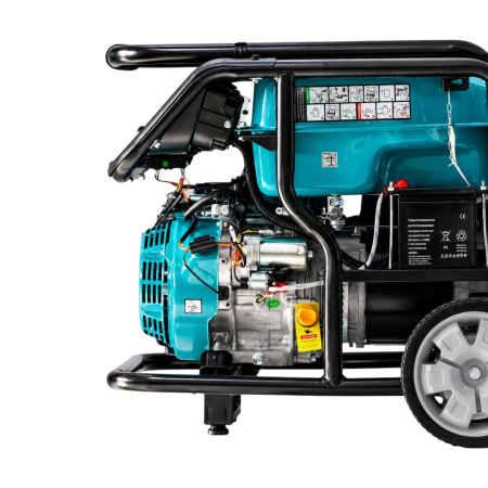 Изображение генератор бензиновый alteco professional aeg 11000e2 8,5квт, 220-380v 