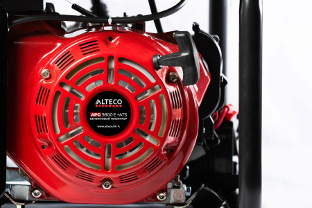 Изображение генератор бензиновый alteco apg 9800e+ats (n) standard  (7,0/7,5 квт ручной / электро)