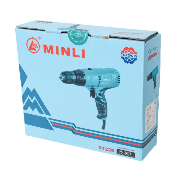 Изображение дрель шуруповерт сетевой torgwin 500вт -zzz-
