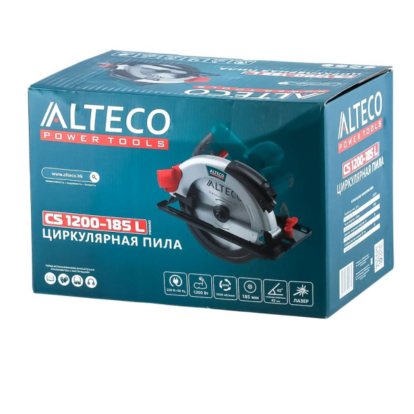 Изображение циркулярная пила alteco cs 1200-185 promo