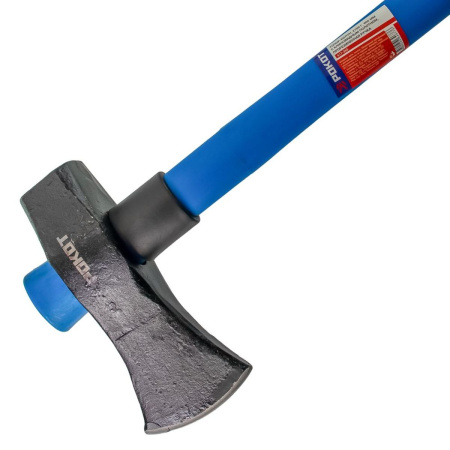 Изображение топор-колун 2700г фиберглассовое обрезиненное топорище "мастер" 6bl