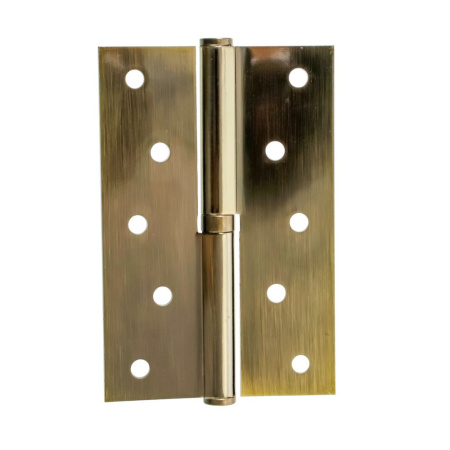 Изображение петля нора-м 750-5"-120х80х2,5-ab-l (бронза) левая (20/100)