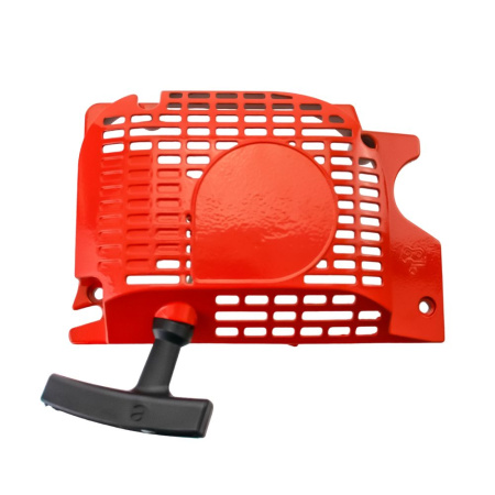 Изображение стартер на бензопилу китайскую 5200 / 52сс (метал. корпус, пласт. храповик), чеглок (50шт)