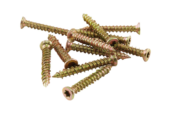 Изображение шуруп по бетону 7,5*52, желтый цинк /200