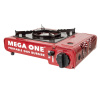 Изображение газовая плита в кейсе с переходником автомат mega one (красная) 10  /6 шт.