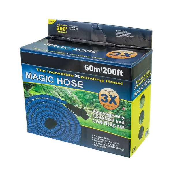 Изображение полив шланг растягивающийся 22 м