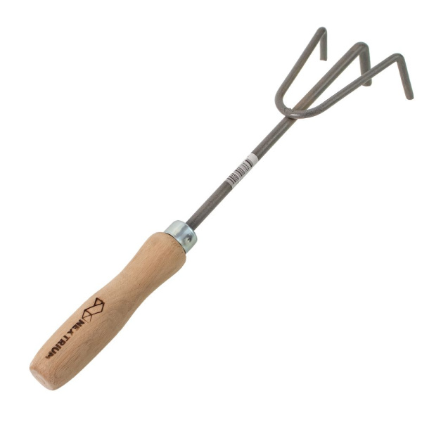 Изображение рыхлитель nextrium большой п/о, деревянная ручка, 8мм / 10 шт