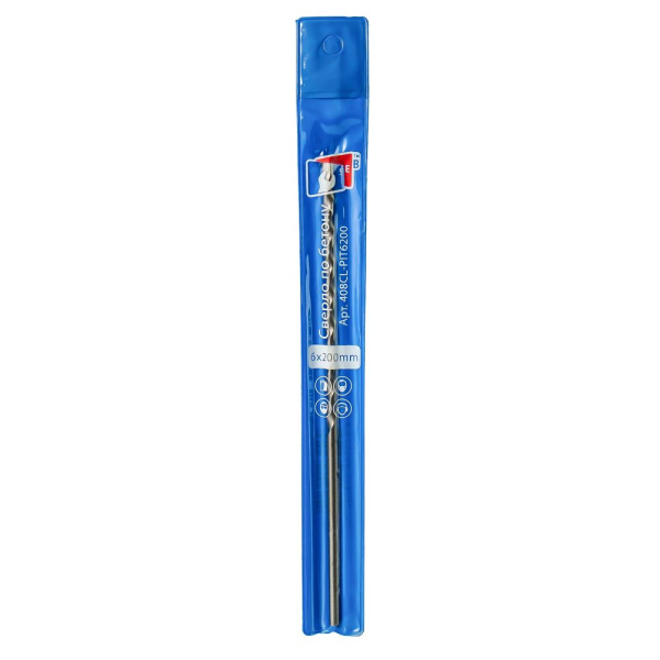Изображение сверло по бетону seb/torgwin d 6*200 