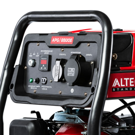 Изображение генератор бензиновый alteco apg 8800e (n) standard 6,6 квт