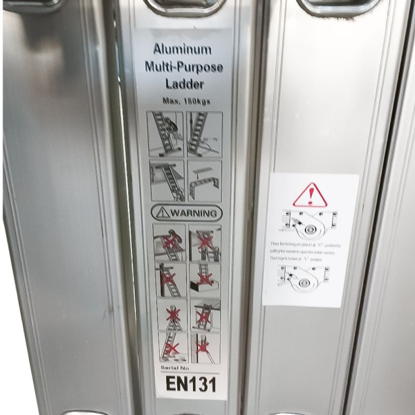 Изображение стремянка-трансформер"алюминиевая" квадрат 3х4 70wy-28-73