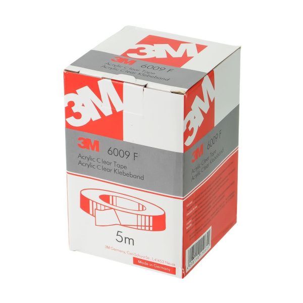 Изображение двухсторонняя клейкая лента (скотч) 3м, 20мм*5м прозрачная /в уп.6шт /цена за уп 