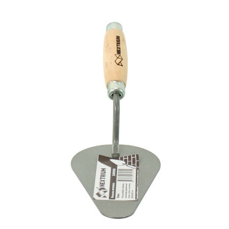 Изображение кельма nextrium "овал" печника 320*105мм усилен. дерев. ручка,метал.колпачок / 10 / 50