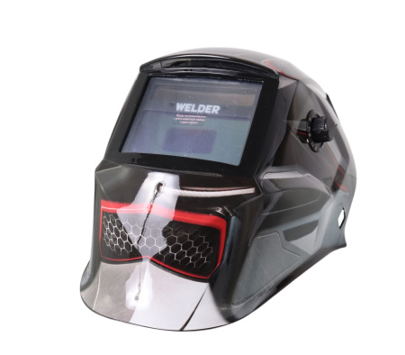 Изображение маска сварщика хамелеон welder ultra ф8  techno 100*50 мм, din 4/9-13 (внеш.регул), в коробке