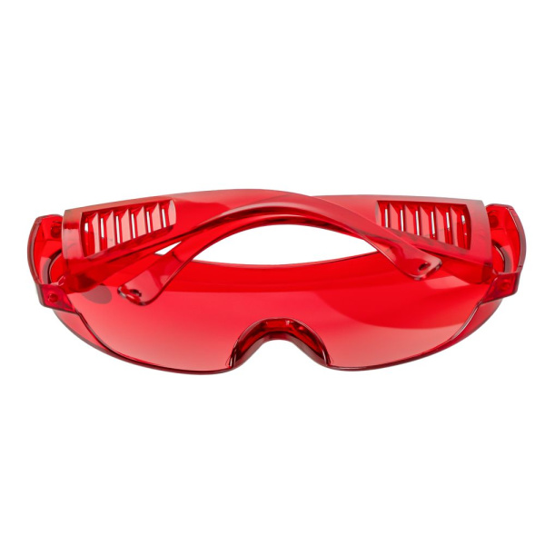 Изображение очки защитные "озон" красные
