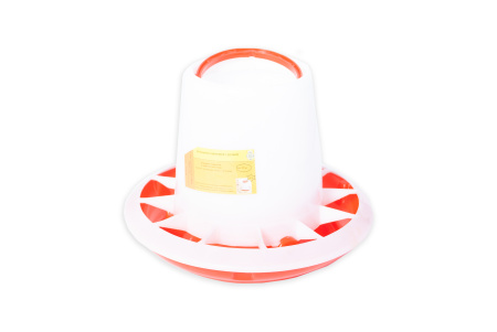 Изображение вакуумная поилка для птиц мод.аа-7 выс.21см диам.15см/200 шт