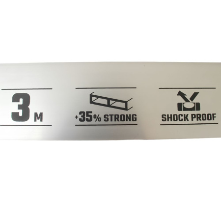 Изображение правило-уровень с ручками grand, 3м,/5шт/ stayer