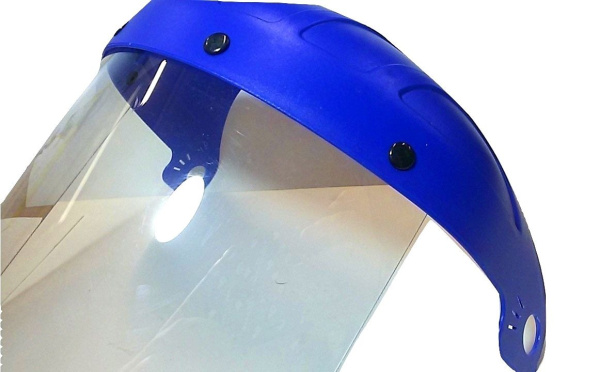 Изображение щиток защитный (стекло) нбт-01 "люкс" (козырек) /50 шт