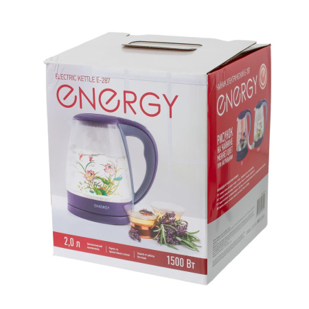 Изображение чайник energy e-287 (2 л) стекло