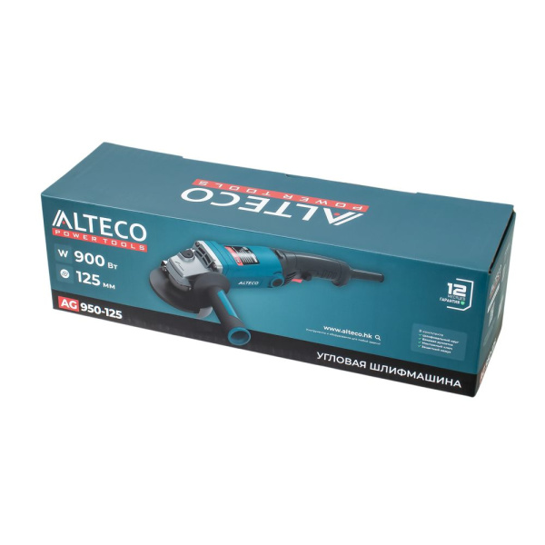 Изображение угловая шлифмашина (болгарка) alteco ag 950-125