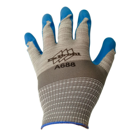 Изображение перчатки обливные серые  р.9 (12/840) (кубик серый)     п15