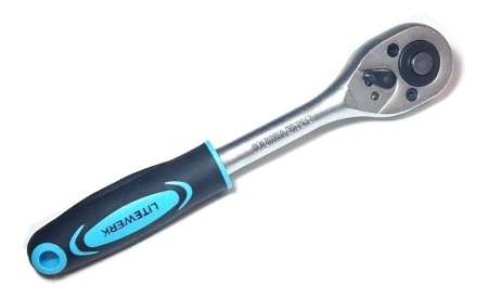 Изображение трещотка litewerk 3/8", 200мм, 45 зуб (90шт) 22-10-038