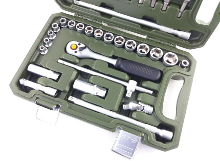 Изображение набор головок дт 3/8 и принадлежностей , 45 предметов 610745